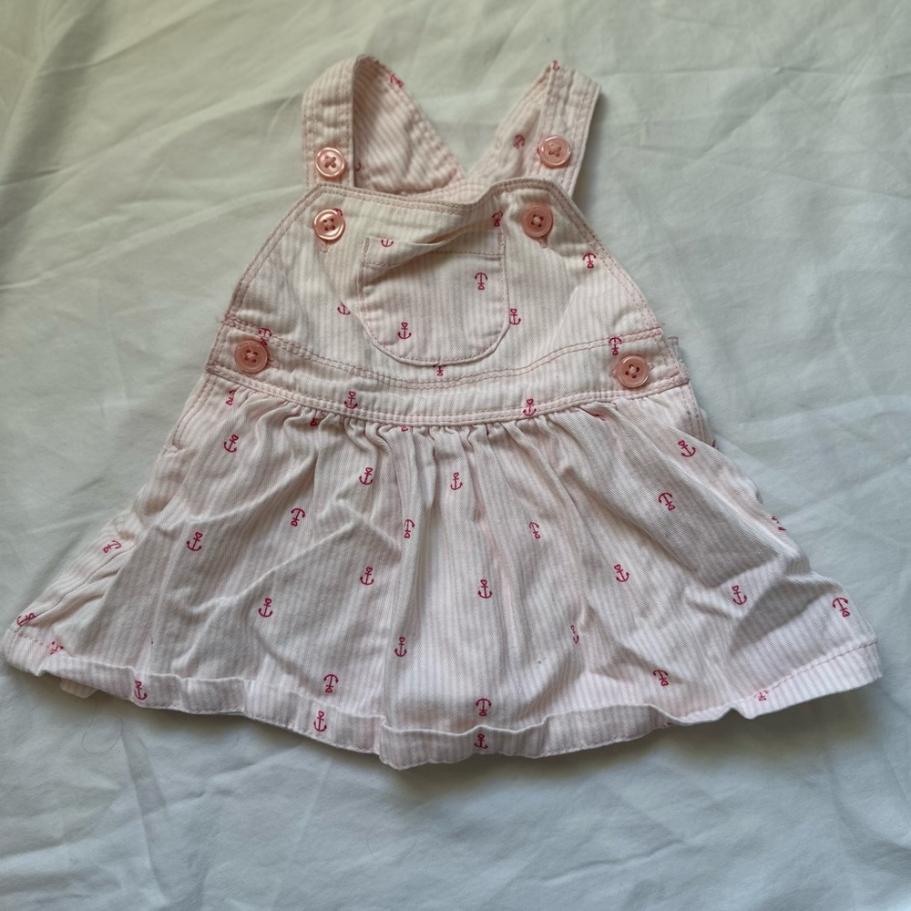 Baby girl overall dress